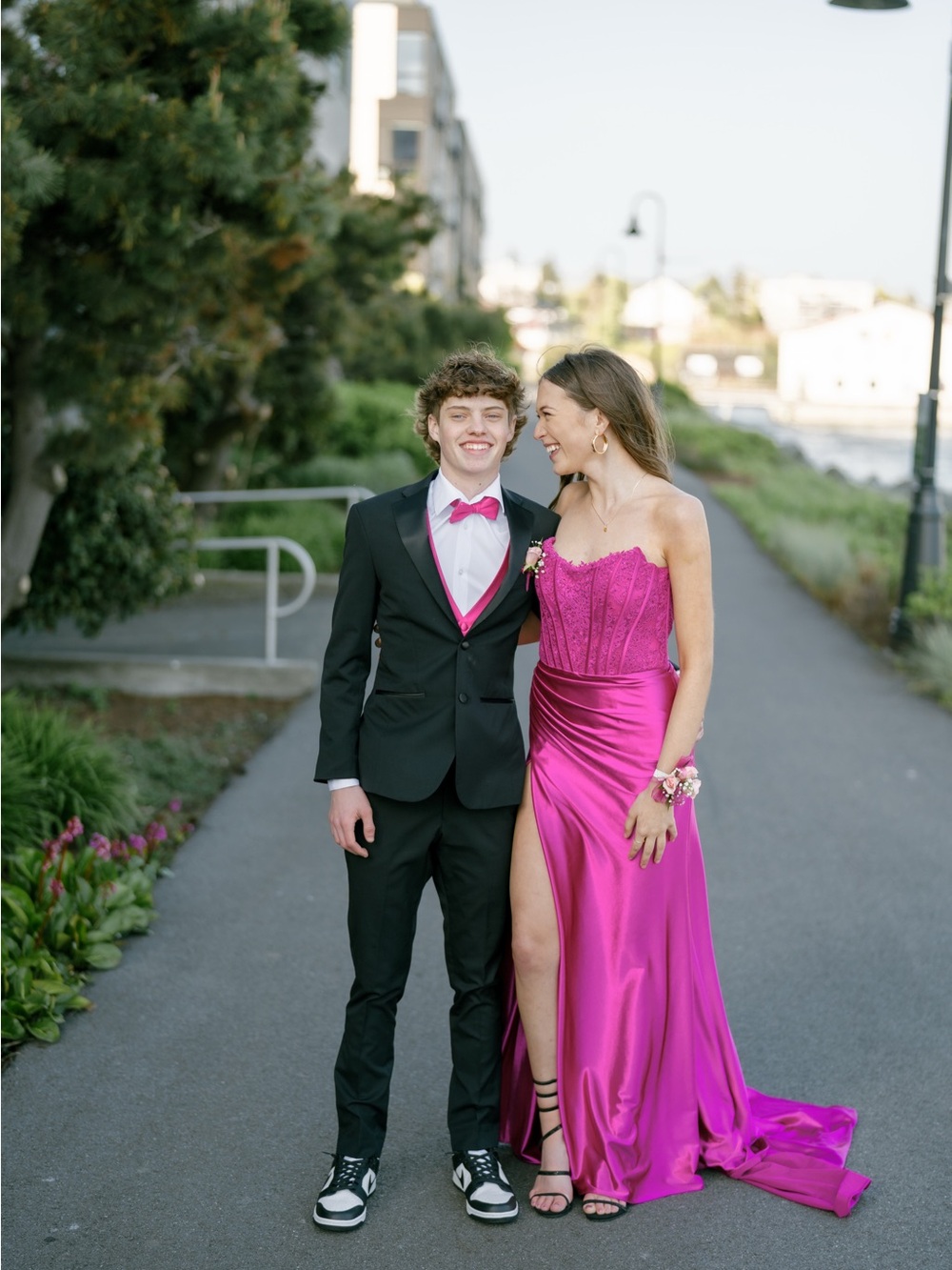 Sherri Hill Pink Prom Dress